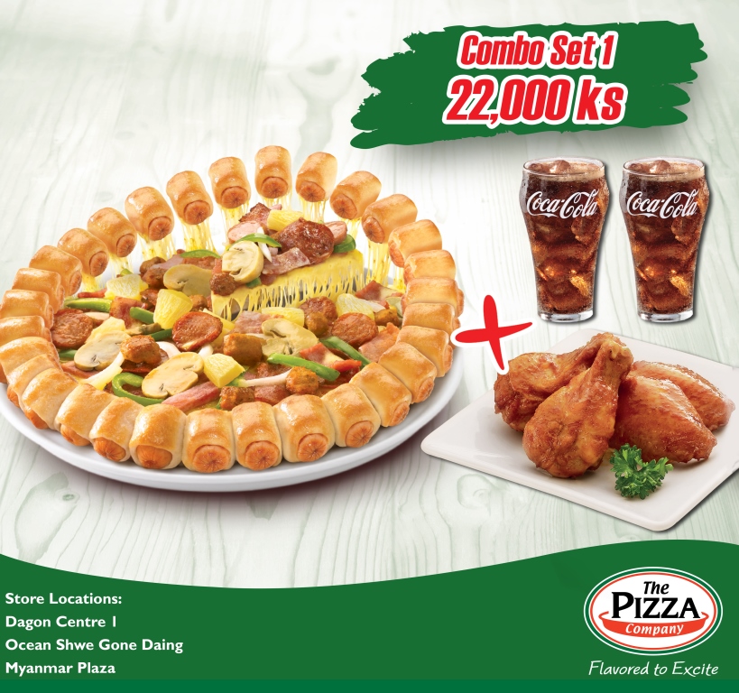 Promotions at The Pizza Company Myanmar & Swensen's MYANMORE