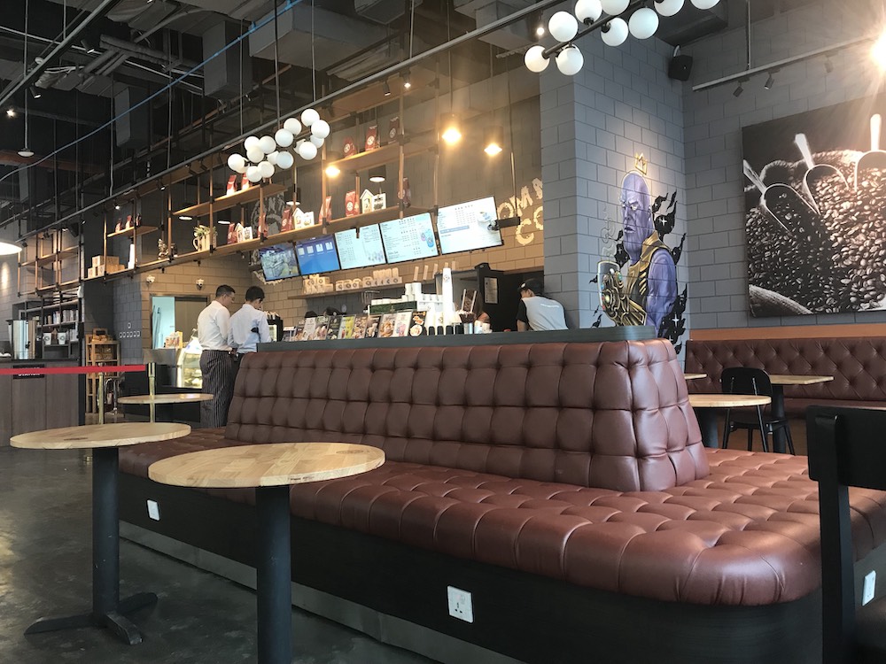 Tom N Toms Coffee Cozy vibe, subpar service MYANMORE