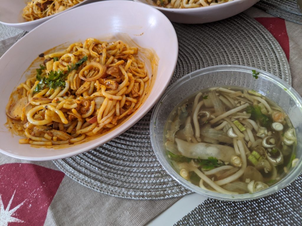 Authentic fresh Mandalay noodles for takeaway MYANMORE