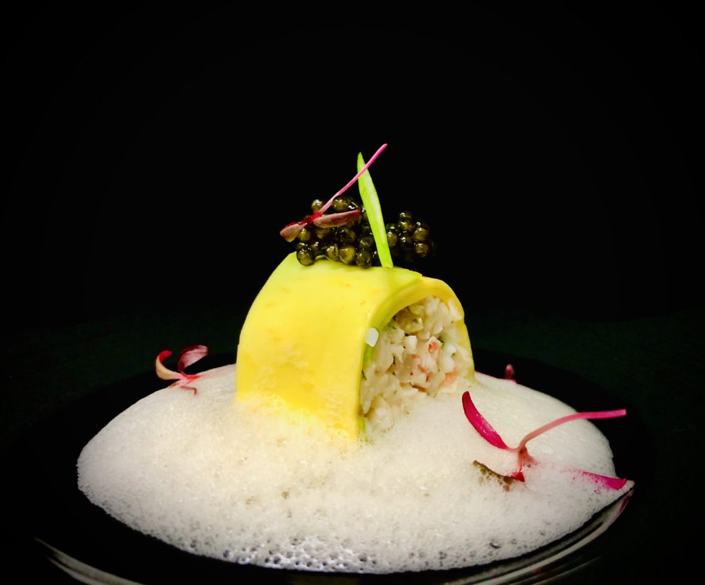 Avocado crab roll by Chef Htun Htun MYANMORE