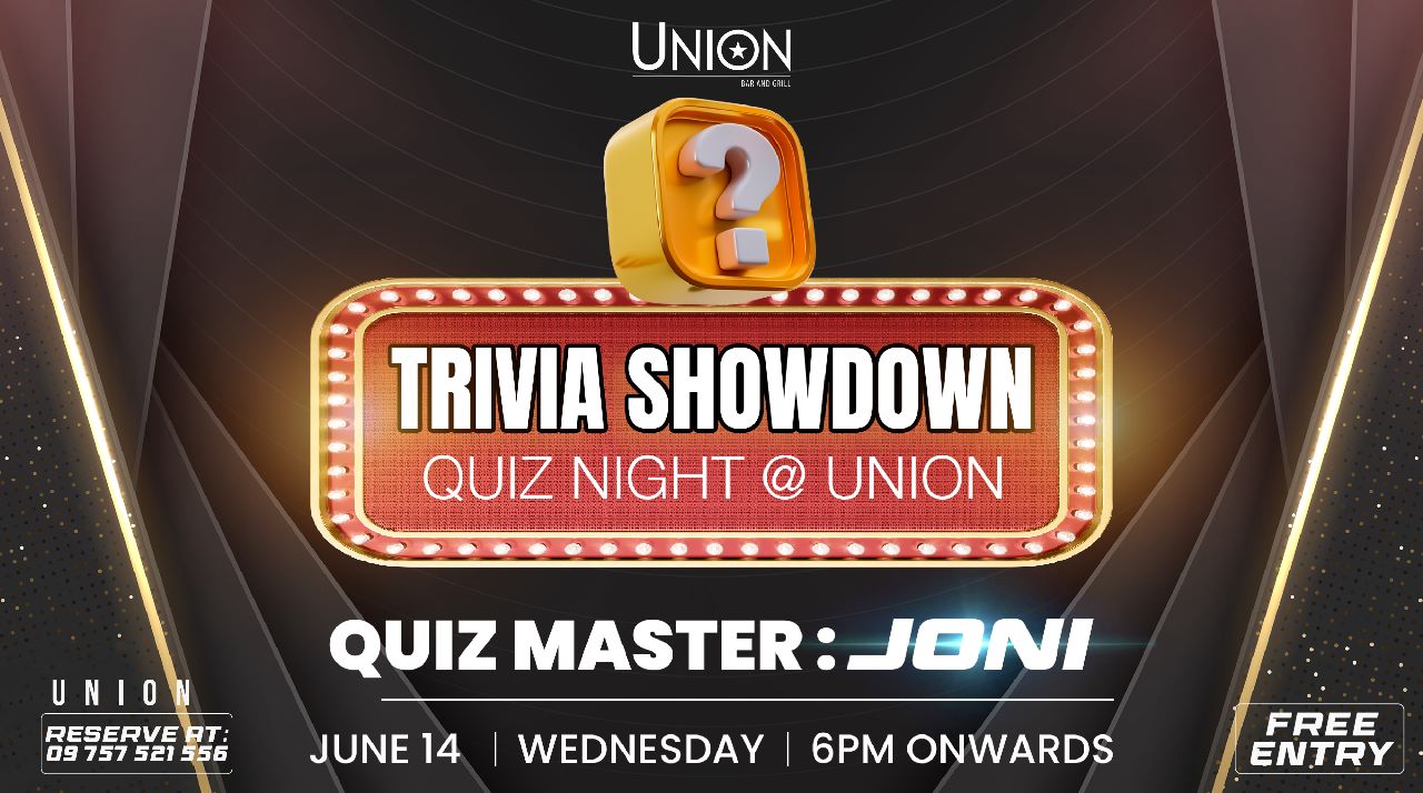 Trivia Showdown at Union Bar and Grill MYANMORE